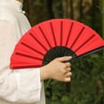thumbnail image 3 of 2pcs Hand Fans Bulk Folding Hand Fan Bulk Costume Fan Chinese Traditional Kung Fu Folding Fan Foldable Hand Fan Folding Fans Handheld Handheld Fans, 3 of 8