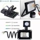thumbnail image 2 of 20W Outdoor LED Floodlight with Motion Sensor 6500K Outdoor LED Floodlight, IP66 with Motion Sensor Security Lamp, for Garden, Patio, Lawn, Party, 2 of 5