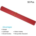 thumbnail image 3 of MECCANIXITY Fiber Reed Diffuser Sticks 8.6" x3mm for Aroma Fragrance Essential Oil, Red Pack of 50, 3 of 5