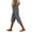 Dark Gray, variant on Pants Plus Size for Women Women Fashion Solid Color Cotton Flax Elastic Long Pants Beach Leisure Trousers Work Clothes for Office