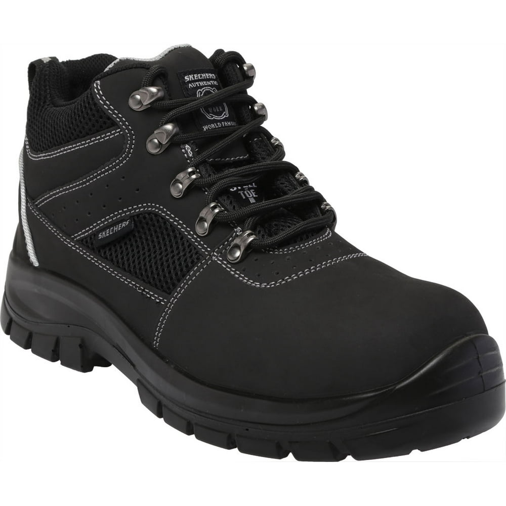 Skechers Work Men's Relaxed Fit Trophus Letic Steel Toe Work Boots