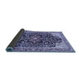 thumbnail image 2 of Ahgly Company Indoor Rectangle Medallion Blue Traditional Area Rugs, 8' x 12', 2 of 4