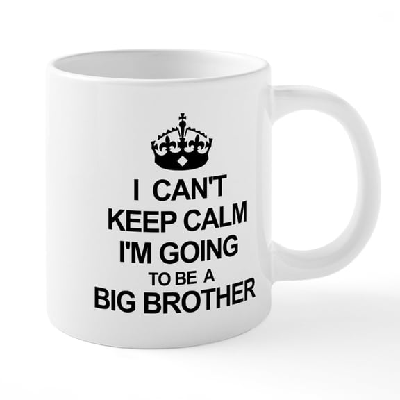 CafePress - Im Going To Be A Big Brother Mugs - 20 Oz White Ceramic Mega Mug