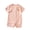 Pink, variant on WIBACKER Baby Rayon Pajamas Unisex Babe Short Sleeve Footless Sleeper Baby Boys Girls Summer Snap-Up Rompers Pjs
