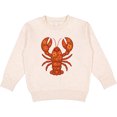 thumbnail image 2 of Inktastic Lobster Cute Vacation Toddler Sweatshirt, 2 of 4