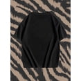 thumbnail image 3 of Men's Street Style Sexy Lip Print Loose Fit Short Sleeve Graphic T-Shirt, Summer, 3 of 3