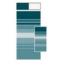 Carefree RV JU168C00 Blue/ Green RV Patio Vinyl Awning Fabric