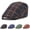 Red, variant on Men's British Beret Flat Cap Plaid Pattern Round Top Casual Newsboy Hat Sun Protection Outdoor Walking Cap