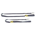thumbnail image 2 of DOOG - Neoprene Padded Nylon Handle Adjustable Dog Leash Lead - ODIE (Grey with Cross Bones), 2 of 5
