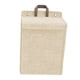 thumbnail image 2 of Cesta de ropa sucia plegable para colgar, cesta para ropa sucia, cesta para ropa sucia montada en la pared beige medio, 2 of 9
