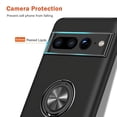 thumbnail image 4 of [PST] Google Pixel 7A Ring Case, Hybrid Magnetic Kickstand Case Cover with Invisible Ring Stand, 4 of 5