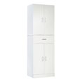 thumbnail image 1 of Sauder Armoire de Rangement en Bois Manufacturé Finition Blanche, 1 of 11