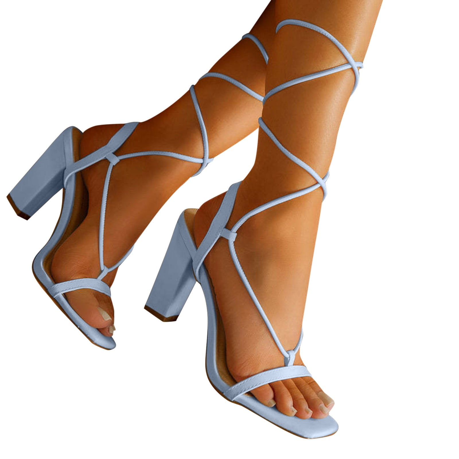 Strappy Heels for Women - Up to 82% off
