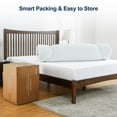 thumbnail image 2 of CuisinSmart 2 inch Non-Slip Twin Memory Foam Mattresses, 2 of 7