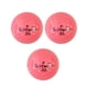 thumbnail image 1 of Pelotas de Golf de 3 Piezas, Pelota de Práctica de Golf de Doble Capa, Pelota de Entrenamiento de Golf de 1,68 Pulgadas, Pelota de Juego de Competició Rosa, 1 of 8