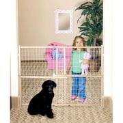 Guard Master II Tall/ Wide Wire Mesh Pet Gate