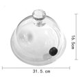 thumbnail image 2 of Dome Cover PC Smoking Clothes 6”/8”/10”/12” Optionnel pour Machine à Fumer Viande Fumée Fromage Cocktail, 2 of 3