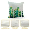 thumbnail image 4 of Shiartex Cactus Lumbar Pillow Covers Summer Tropical Green Plant Succulent Outdoor Decor Throw Pillow Case Home Sofa Chair Car Rectangular Cushion Cover 18x18in, 4 of 5