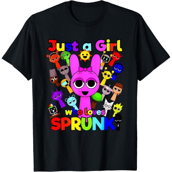 Sprunky Oren Just A Boy Who Loves Sprunky T-Shirt BLACK Unisex S-5XL Hot Trending Shirt, Vintage Birthday Gift