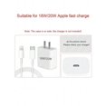 thumbnail image 4 of 2pcs/Set Pink Heart Shape Charging Head Protector For Apple Original 18w Soft Case And 20w Transparent Hard Case, 4 of 5