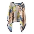 thumbnail image 2 of Misterolina Shawls Summer Beach Sexy Women Fashion Print Chiffon Smock Bikini Cov Deco AU03, 2 of 7