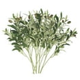 thumbnail image 1 of Ramas de olivo artificiales, ramas de olivo falsas para jarrones, coronas, decoración, hojas falsas 6 ramas pequeñas, 1 of 9
