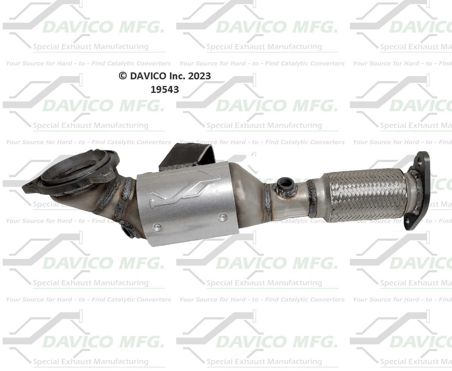 Davico Mfg 19543 Direct-Fit Catalytic Converter