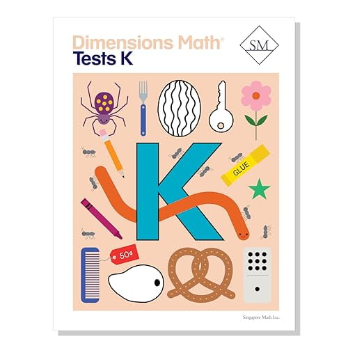 Pre-Owned Dimensions Math Tests K | Singapore Math Inc. [Paperback], 9781947226463, 1947226460, Paperback,