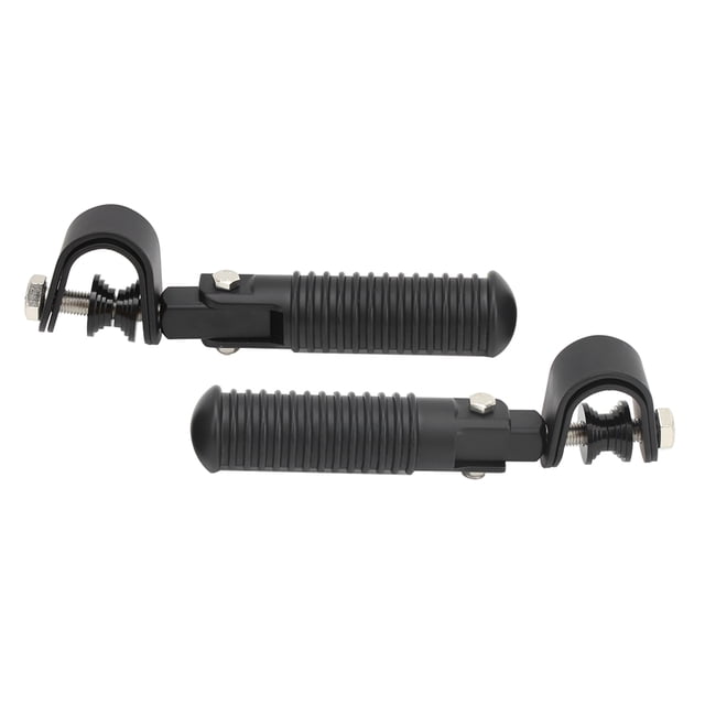 Abrazadera de Clavijas de Pie Para Motocicleta, Protector Soporte de Motor de 1 Pulgada, Diseño Plegable de Metal de Alta