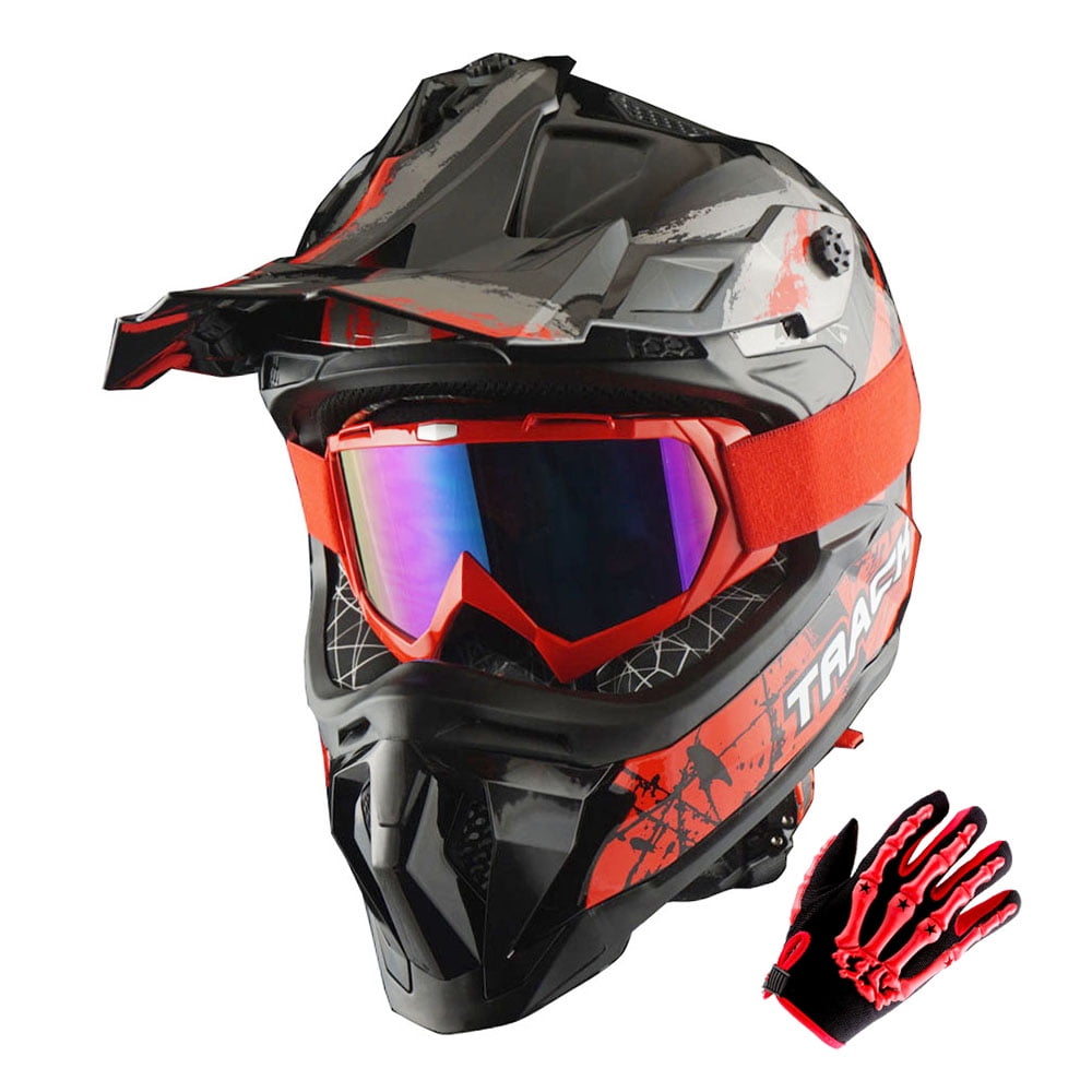 1Storm Adult Motocross Helmet ATV Dirt Bike BMX MX Downhill Mountain ...