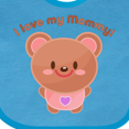 thumbnail image 4 of Inktastic I Love My Mommy Cute Baby Bear Boys or Girls Baby Bib, 4 of 4