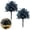 H, variant on Artificial Topiary Bushes for Outdoors with Spike,Halloween Decoration Fall Pumpkin Boxwood Ball Fake Shrubs UV Resistant Faux Plants for Indoor Outdoor Fall Thanksgiving Halloween Decor
