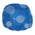 thumbnail image 1 of Fundas para sillas de oficina con asiento giratorio y diámetro de 15 a 21 pulgadas Floral azul, 1 of 4