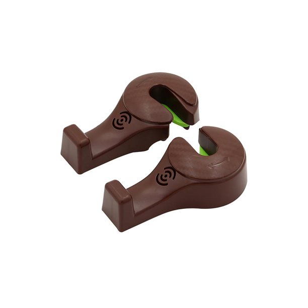 Gancho Universal Para Coche Abs Organizador Giratorio Para Coche Gancho Para Reposacabezas De Asiento Trasero Organizador Interior De Coche Con Gran Capacidad De Carga Rotación De 360 Grados 2 Uds Vogacara VI009190-04