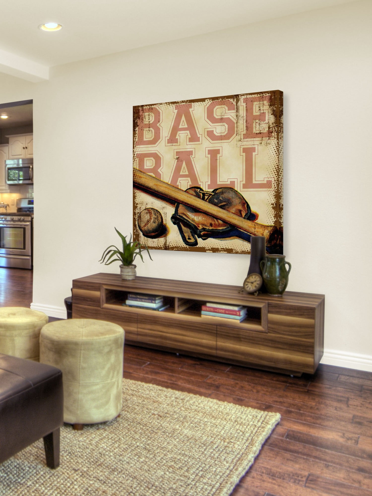 Marmont Hill Baseball by Saturday Evening Post Painting Print on Canvas