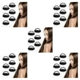 thumbnail image 2 of Ruiboury 6piece Dual-Function Hair Brush And Scalp Massager For All Hair Types Durable And Safe Shampoo Brush 5Set, 2 of 6