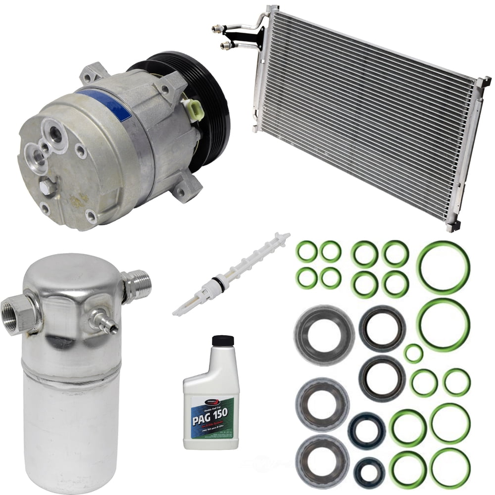 A/C Compressor and Component Kit -- Compressor-Condenser Replacement Kit Fits select: 1998-2003 CHEVROLET S TRUCK S10, 1998-2000 GMC SONOMA