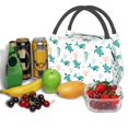 thumbnail image 3 of Fotbe Turtles And Seahorses Bolsa Térmica Portátil con Estampado, Bolsa de Entrega de Alimentos Aislada, Bolsa Reutilizable de Gran Capacidad para Comidas y Supermercado, 3 of 6
