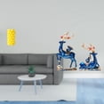 thumbnail image 2 of Jarrón de flores de , adorno de mesa, escultura geométrica de ciervo, figura de resina, decoración de escritorio de oficina, adecuado para re, 2 of 8