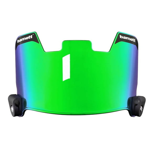 Barnett Football Helmet Eyeshield Visor, Eyes-Shield, Revo Green