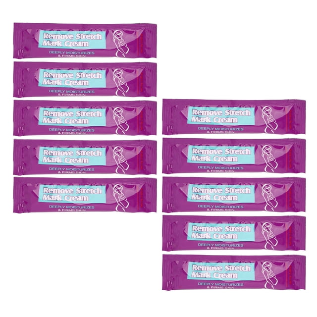 Crema Removedora De Estrías, 10 Unidades, 0.4 Oz, Crema Para Estrías, Cuidado De La Piel Para El Embarazo Para Mujeres ANGGREK Stretch Mark Scar Remover Cream