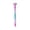Multicolor, variant on Retractable Metallic Ballpoint Pen – Crystal Top Decor, Multiple Colors, Smooth Writing for Office Journaling & Everyday Notes(Gold)