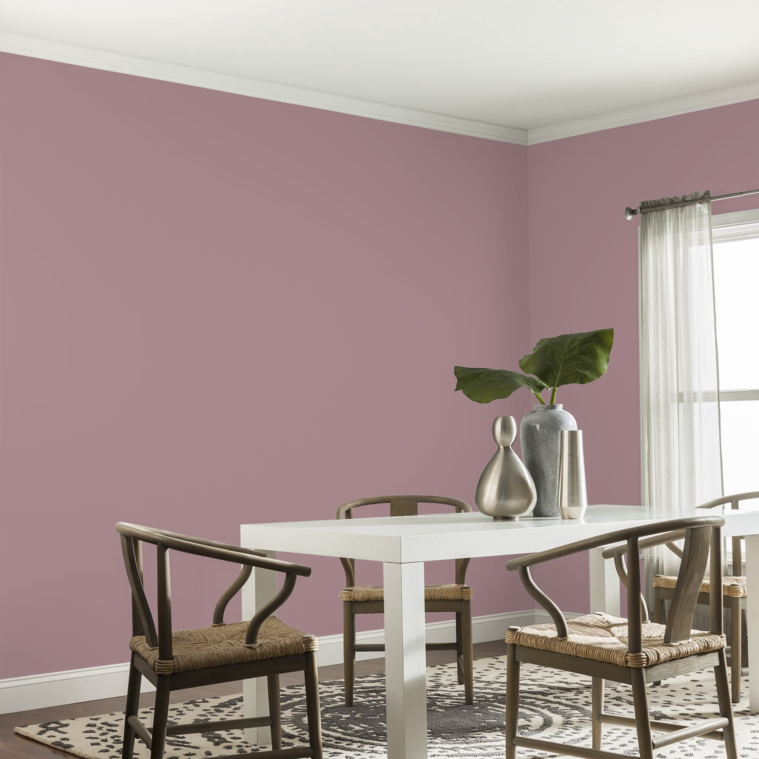 Glidden One Coat Interior Paint and Primer, Coffee Rose / Pink, 1-Quart, Eggshell