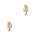 thumbnail image 4 of Cateissary Adorable Animal Gancho de pared Dormitorio Bolso Colgador Ropa Camisas Titular tipo 6 2Conjunto, 4 of 6