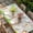 Off-White, variant on Groundhog Day Table Cloths for 3 Foot Rectangle Tables, Colorful Ribbon Spring Vintage Patio Waterproof Elastic Fitted Tablecloths, Washable Rectangular Table Cover for Camping