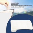 thumbnail image 4 of Behind Screen Storage Tray TPE Dashboard Hidden Tray Center Console Organizer Tissue Holder Replacement for Tesla Model 3 Y White, 4 of 5