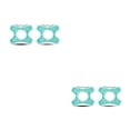 thumbnail image 1 of Sonducket Convertidores de soporte de aleación de Pedal plano, repuesto para plataforma de pedales Speedplay, accesorios de reacondicionamiento, Azul 2piezas, 1 of 6