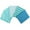 5 AQUA CONFETTI BRIGHTS, variant on Threadart Exclusive 5 Fabric Bundles - Aqua Confetti Brights Collection 100% Cotton - Premium 100% Cotton Quilting Fabric - No Duplicates - Full Size 18"x21" - Aqua
