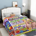 thumbnail image 4 of Yibo Gymnastic Gifts Blanket Flannel Soft and Comfortable Anti-static Bed Sofa Blanket, 4 of 7