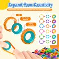 thumbnail image 2 of Anillos giratorios KLT de Fidget Toys para niños, paquete de 50 regalos de fiesta, 2 of 7
